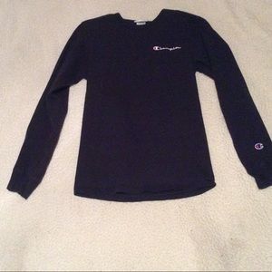 NWOT Champion Script Embroidered Long Sleeve Tee